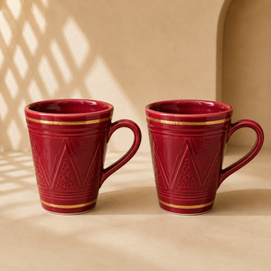 ZAYNA Ceramic Mug Duo – Set of 2