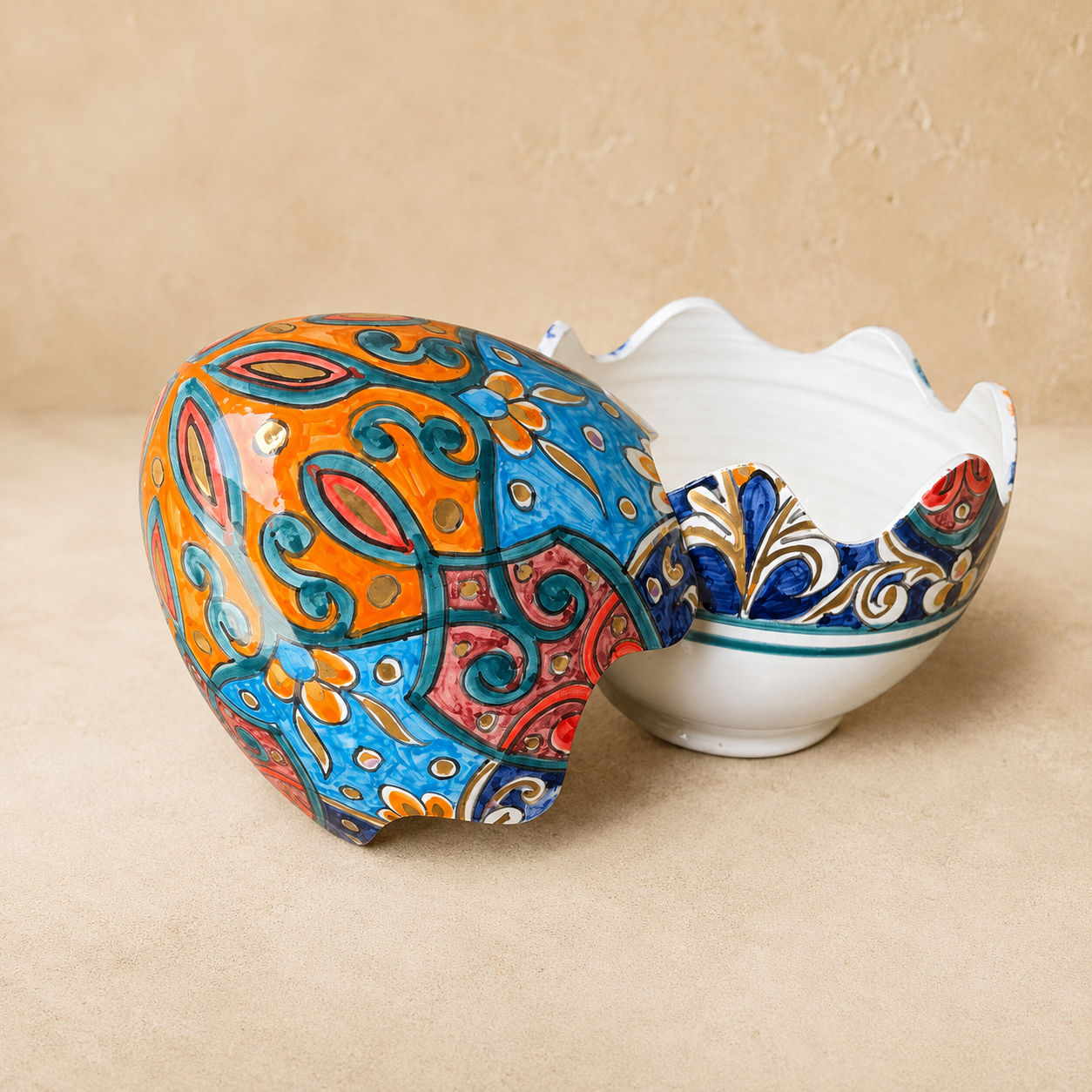 Mosaic Egg Bonbonnière