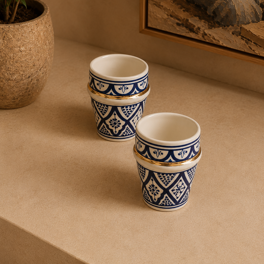 Grande Tasse Beldi Zwak Majorelle Gold