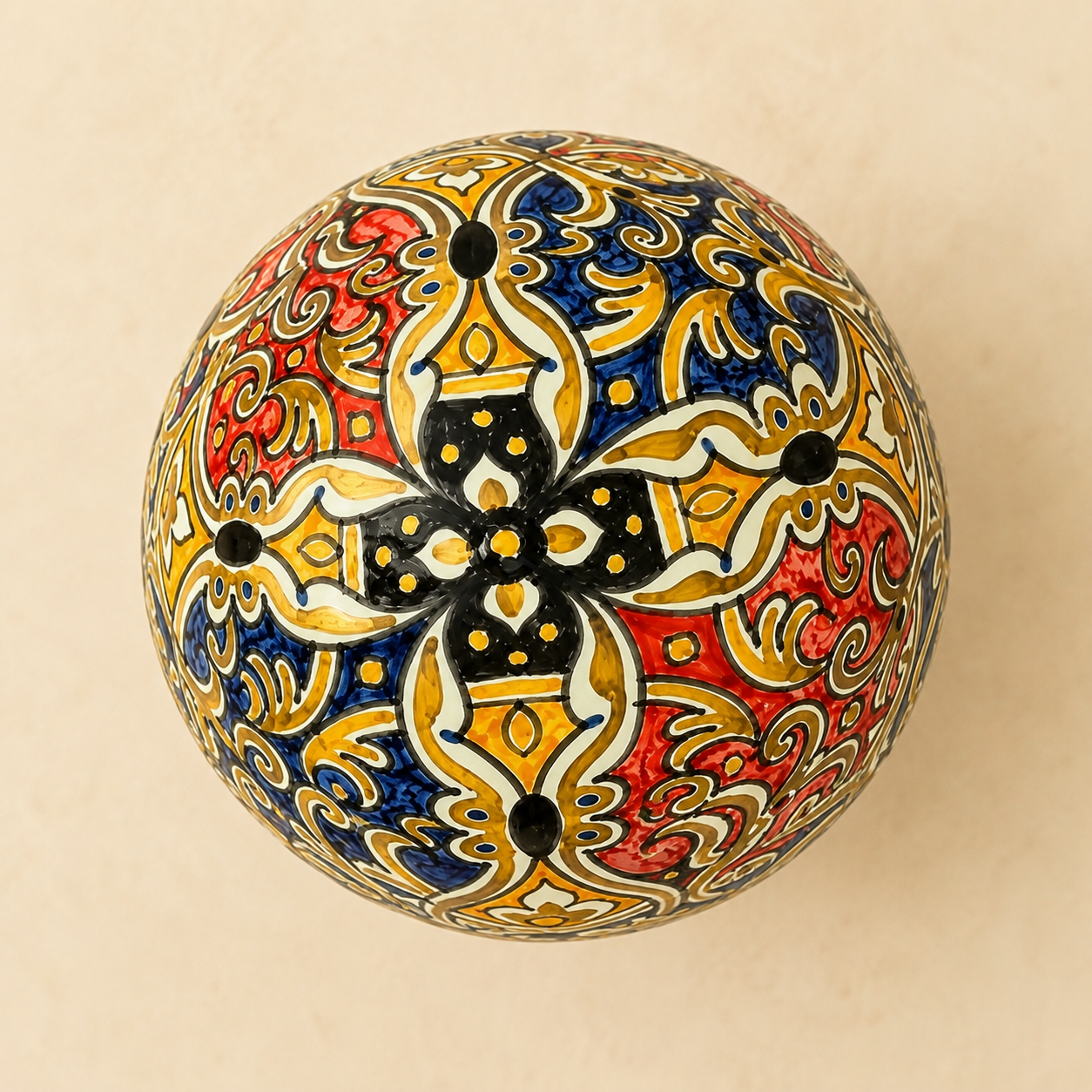 Andalusian Egg Bonbonnière