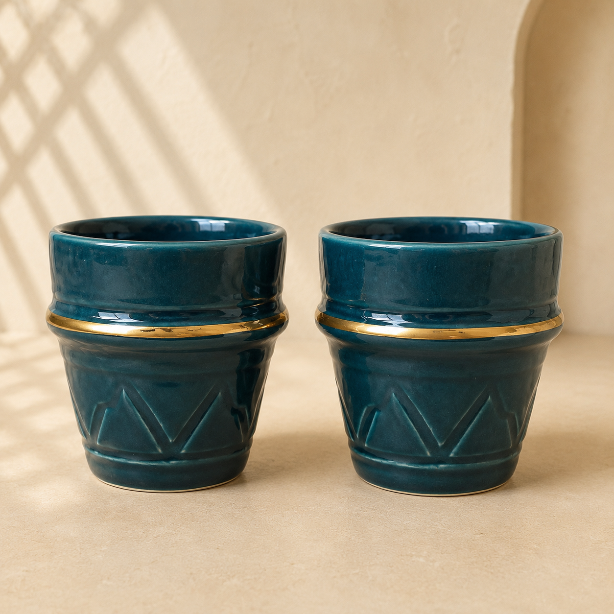 ZAYNA Ceramic Tumbler Duo – 2-Piece Set